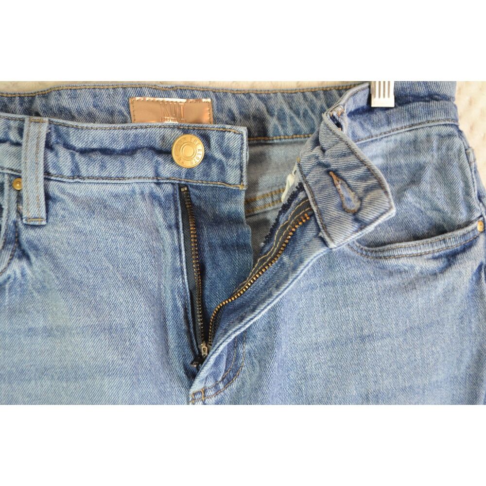 Kut from the Kloth Miller Wide Leg Women's 8 High Rise Light Wash Jeans - Picture 12 of 16